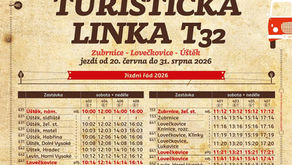 Autobusová linka T32 vyjíždí!