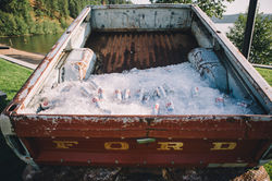 40th birthday beer garden