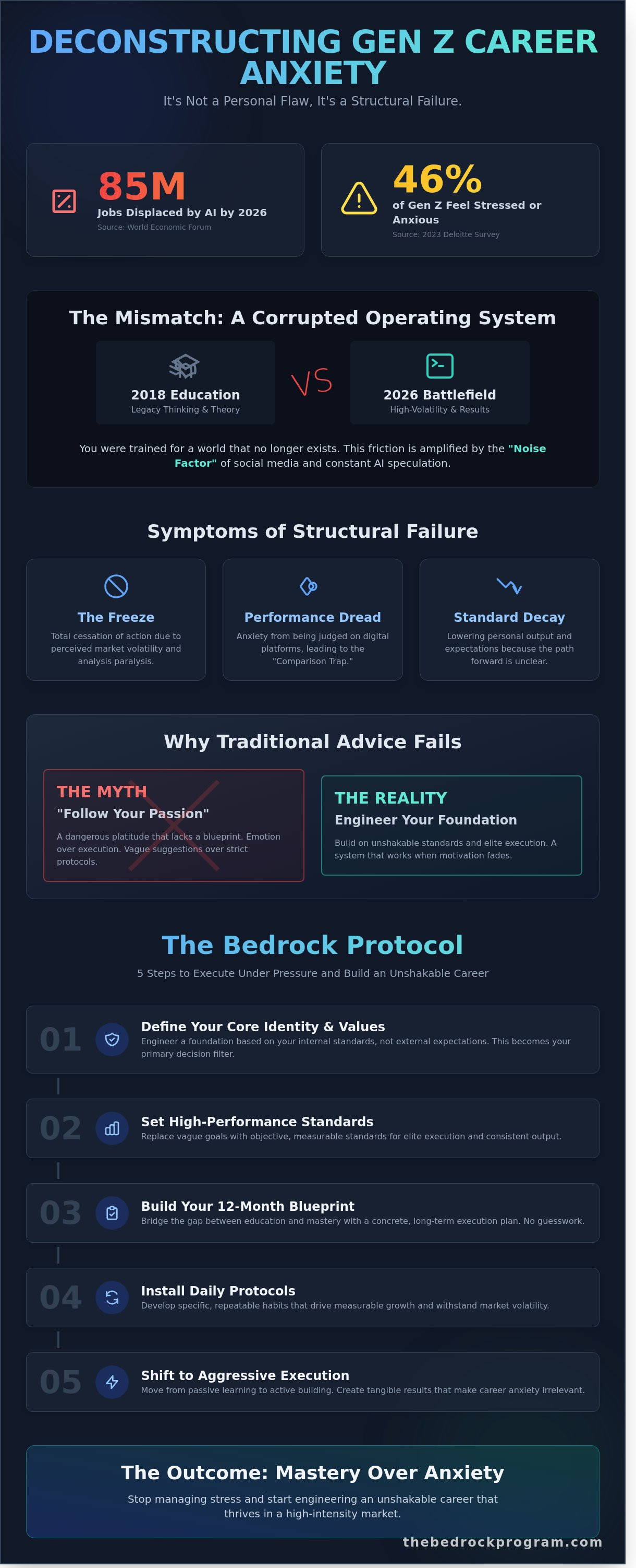 Career anxiety gen z