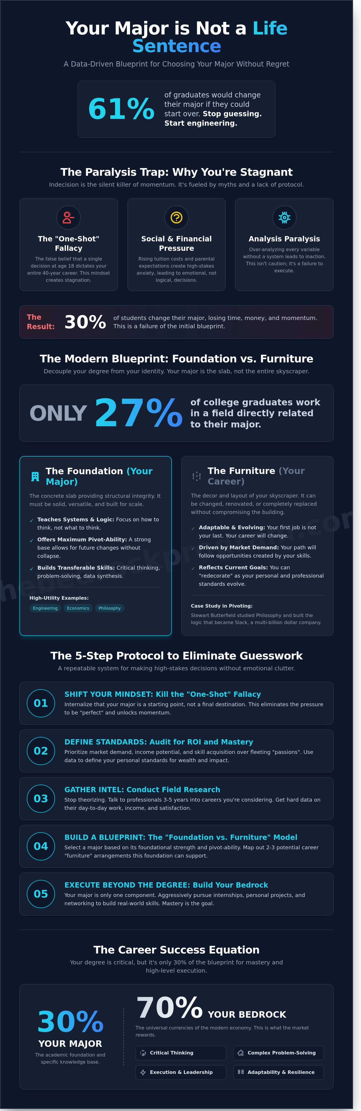 Fear of choosing the wrong major