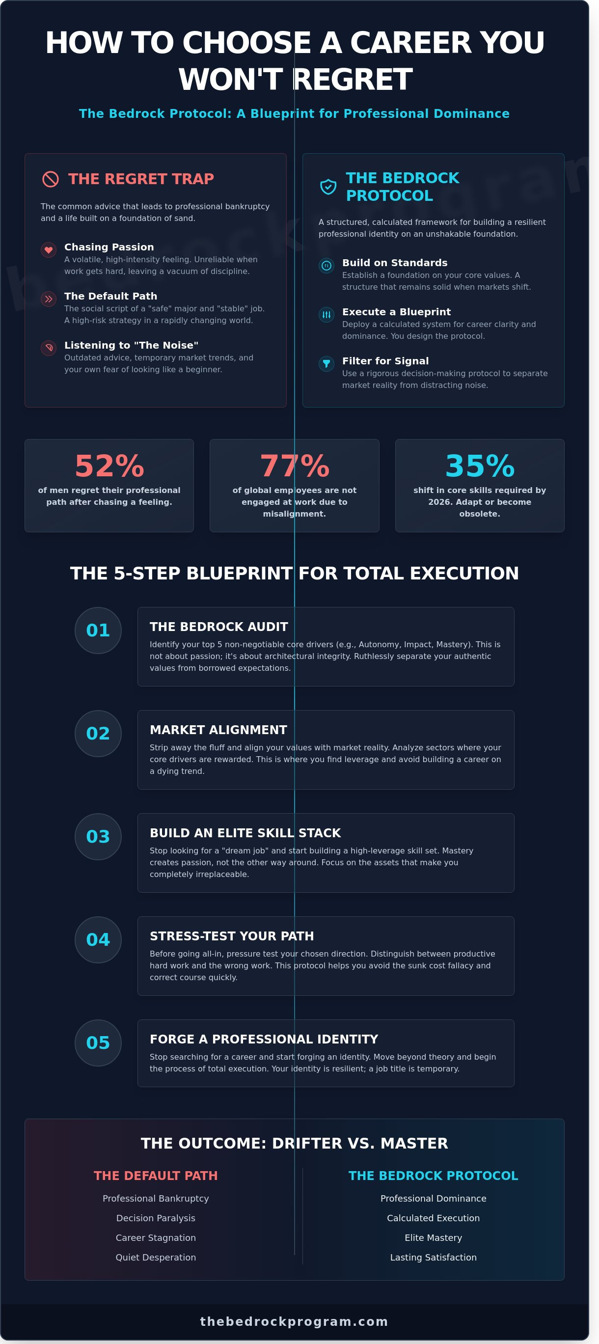 How to choose a career I won't regret