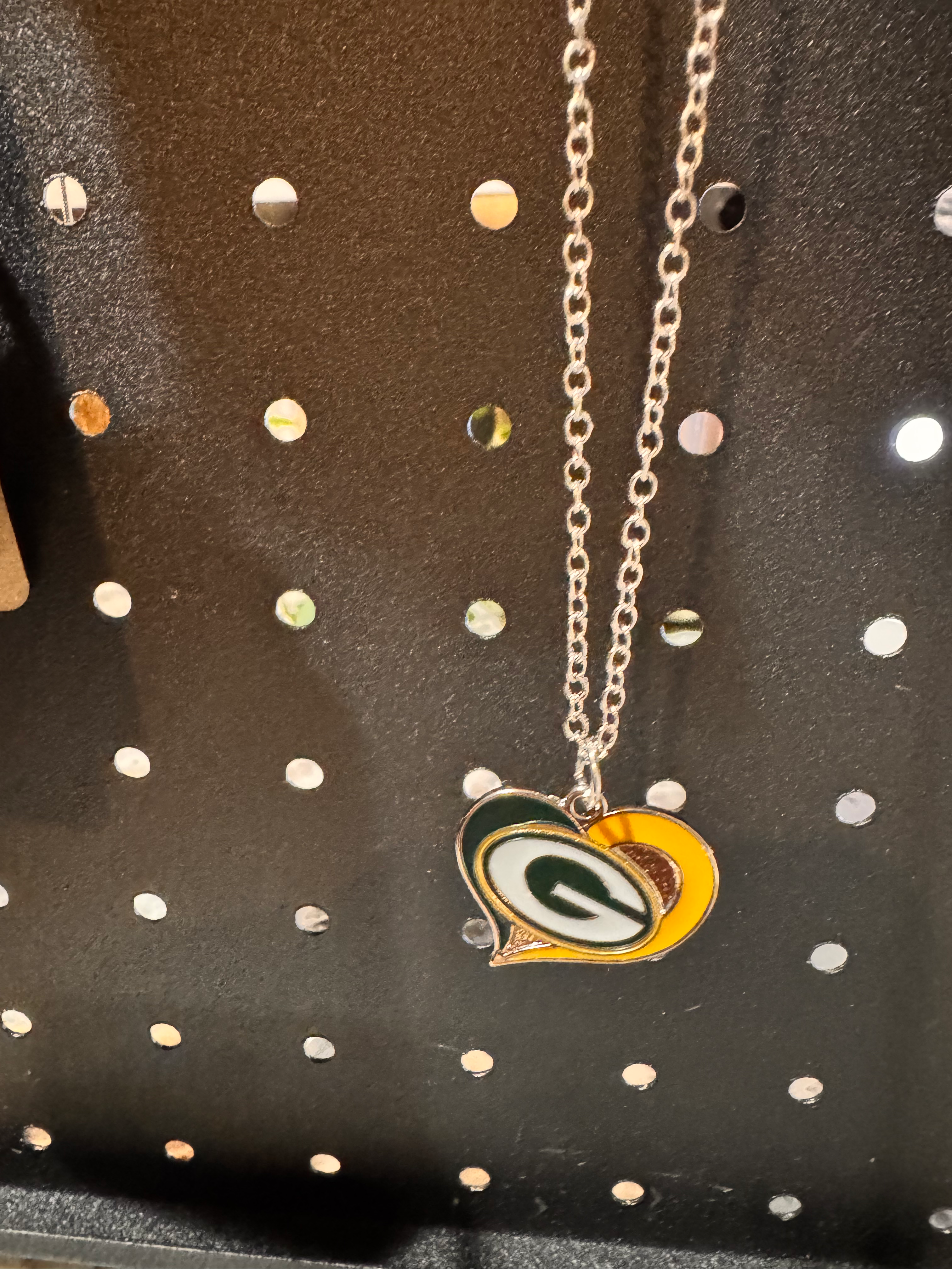 Packer Heart Necklace 