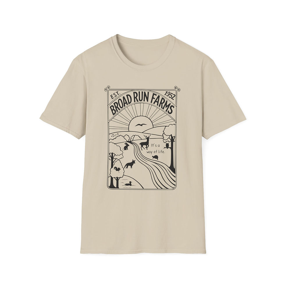 Thumbnail: Broad Run Farms Tee — 2005 Broad Run Farms Design Winner - Sarah Downey