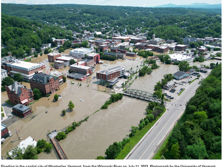 Flooding in Montpelier, Vermont could be made better or worse depending on future decisions made by VT ANR