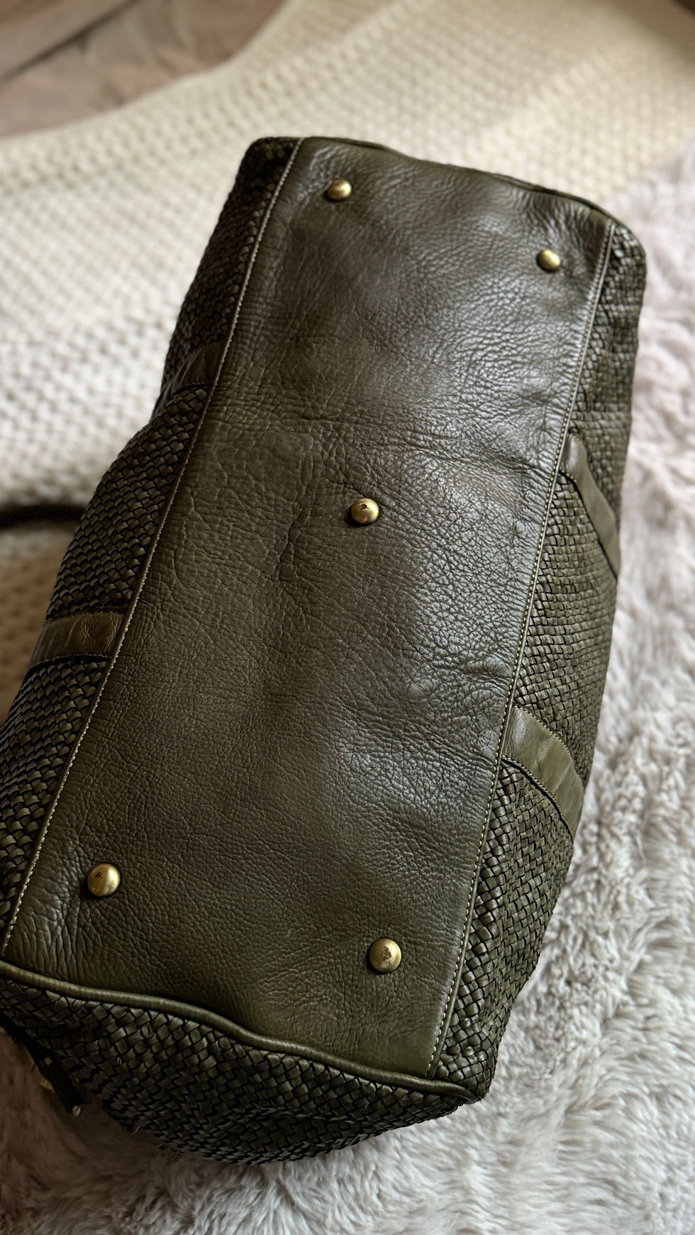 Thumbnail: Firenze Overnight Bag in Verde Green