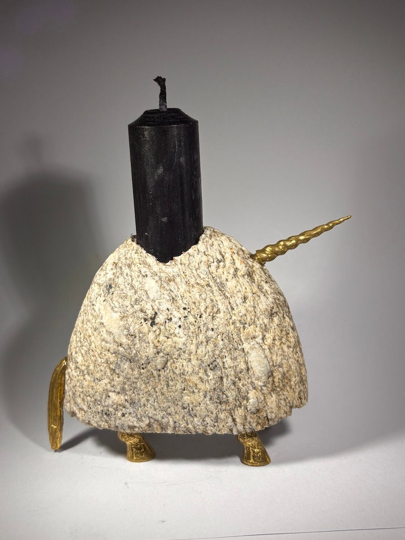 Kerzenständer Einhorn