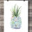 Thumbnail: Succulent Pineapple watercolor | Printable art blue grey cactus succulent cacti botanical art print