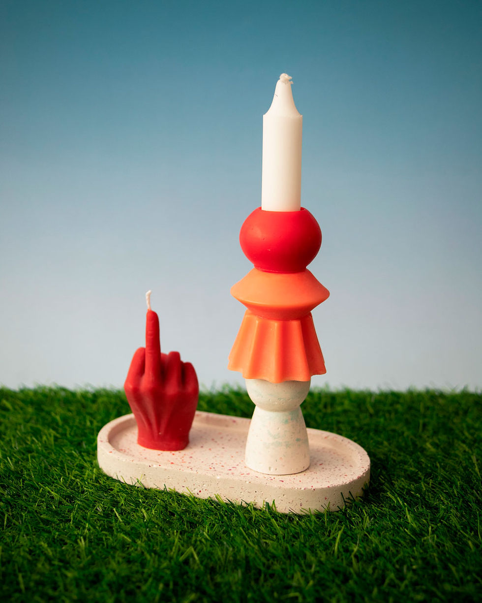 Miniatura: Vela aromática y decorativa f*ck offchica