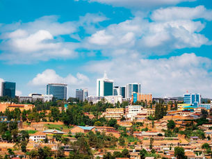 Kigali, a capital de Ruanda