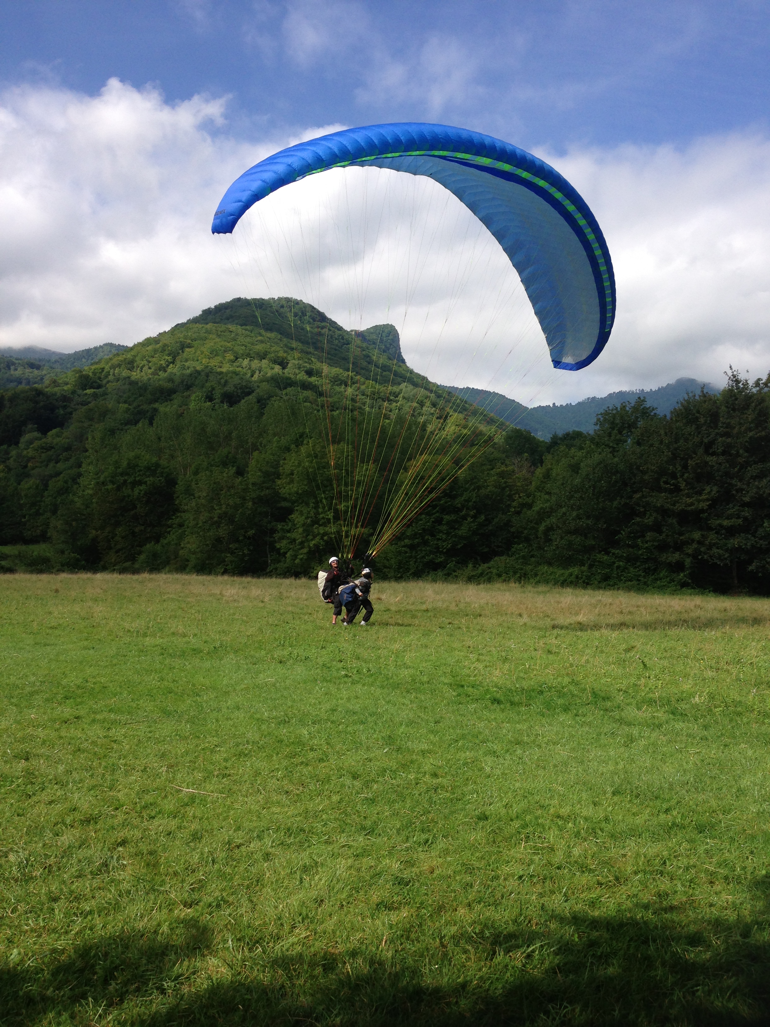 Parapente- Zone d’atterrissage d'Arb