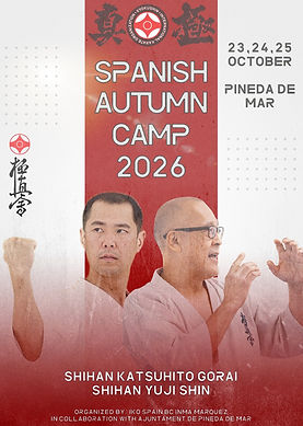 2026 Spanish Autumn Camp Poster