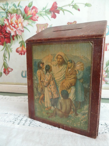 Missionary Society Donation Box | vintage-interiors