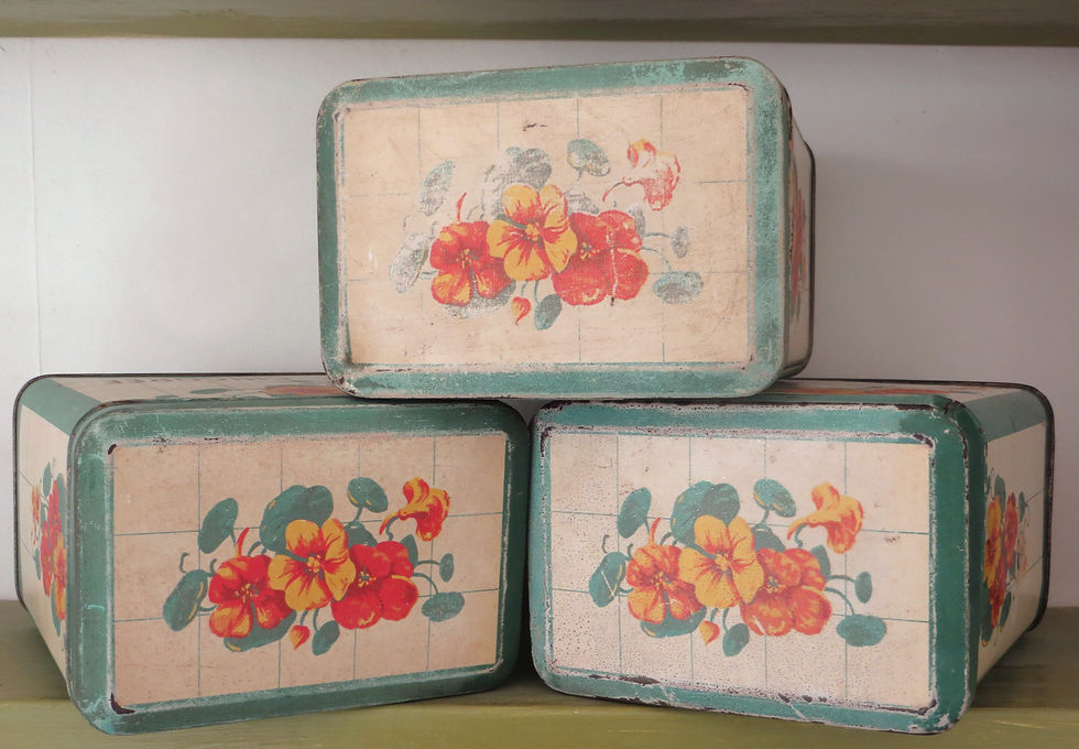 Thumbnail: French Nasturtium Kitchen Tins