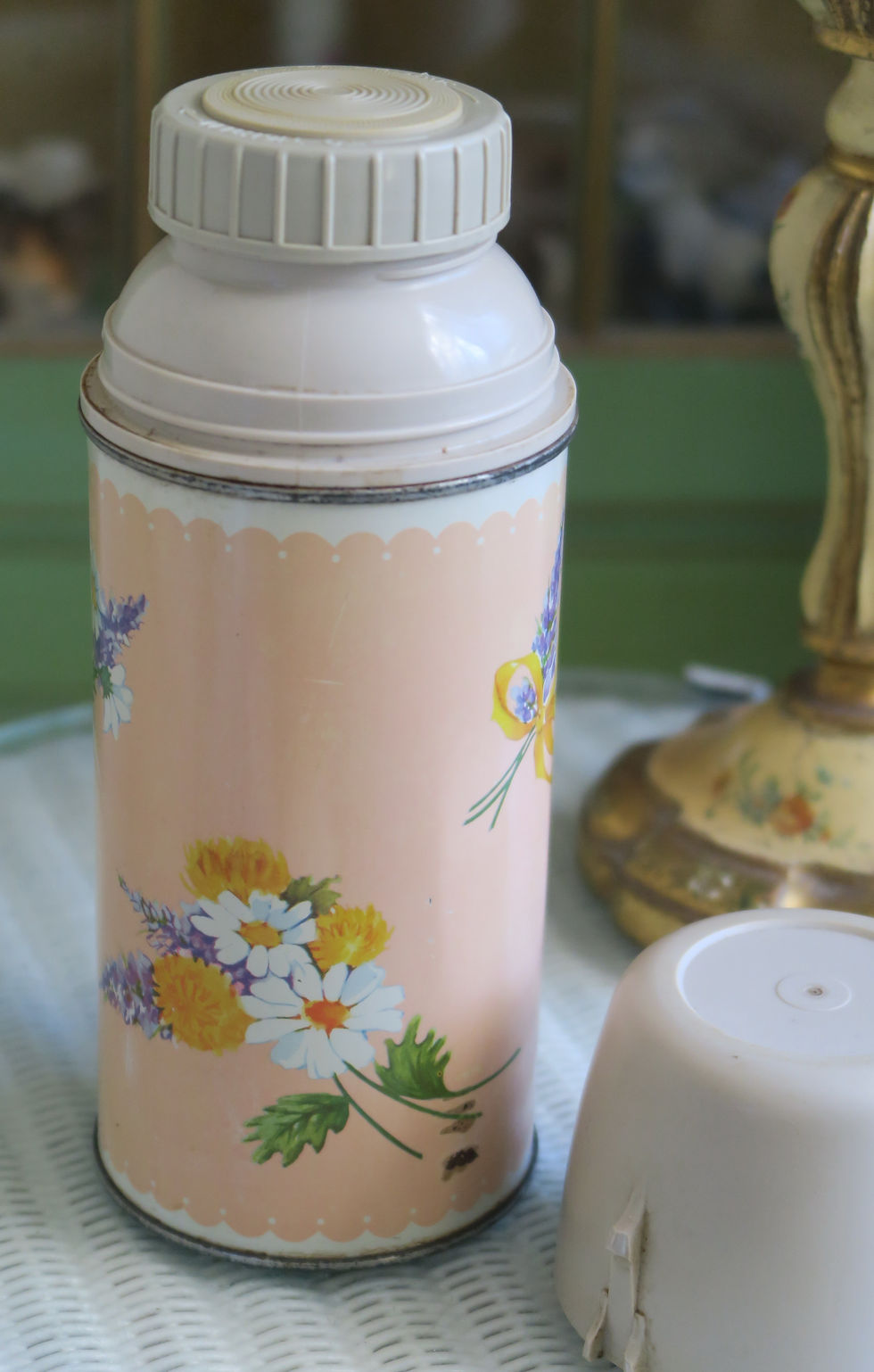 Thumbnail: American floral thermos flask