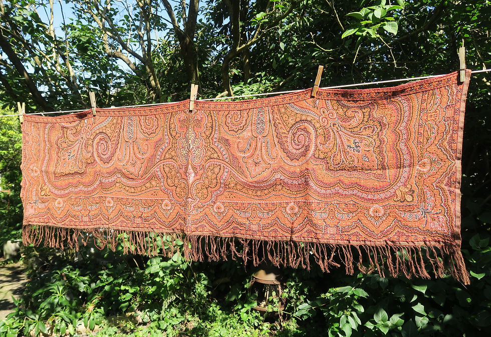 Thumbnail: Victorian shawl mantel scarf runner pelmet curtain