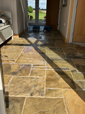 Stone floor cleaning Leeds