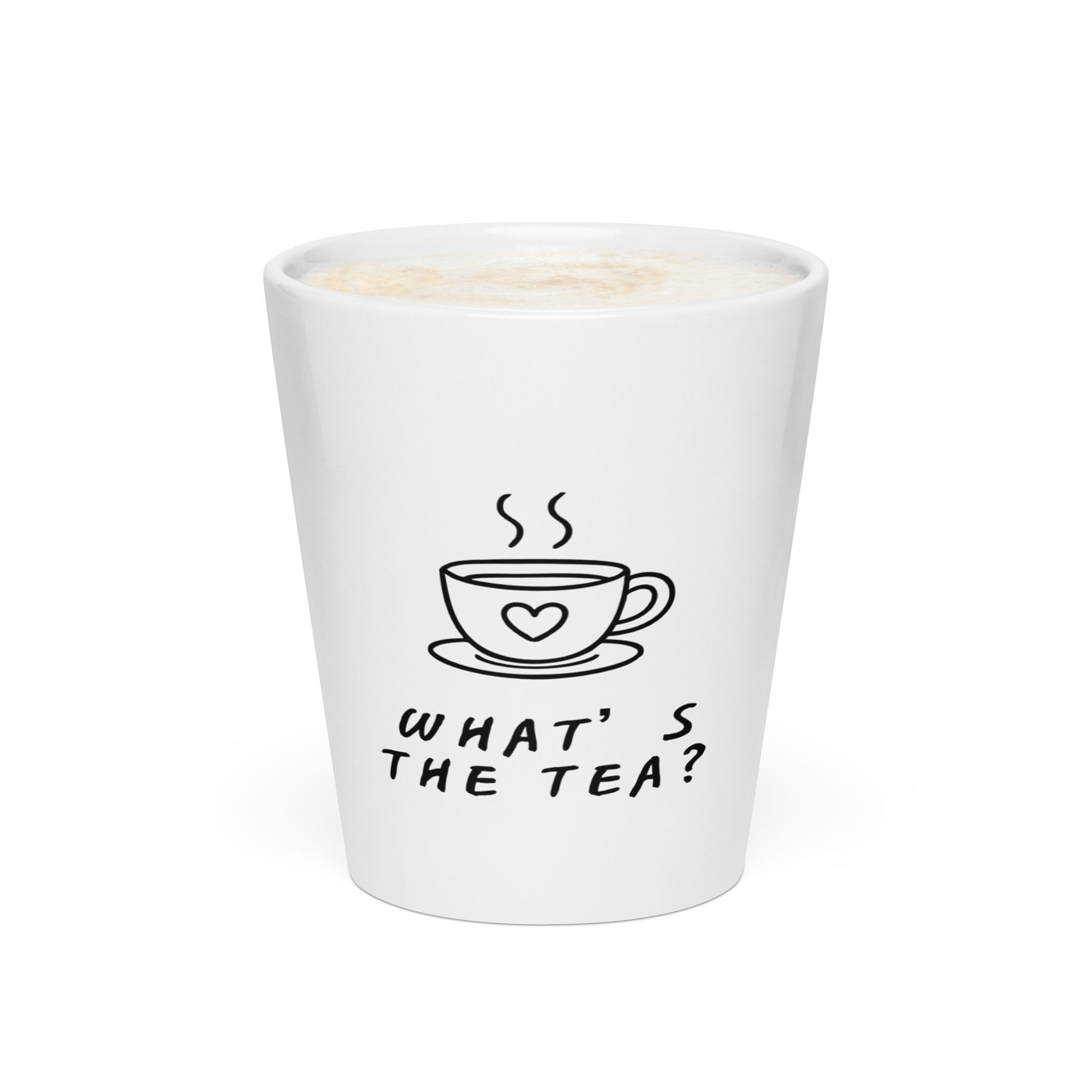 What's the Tea?- Latte mug