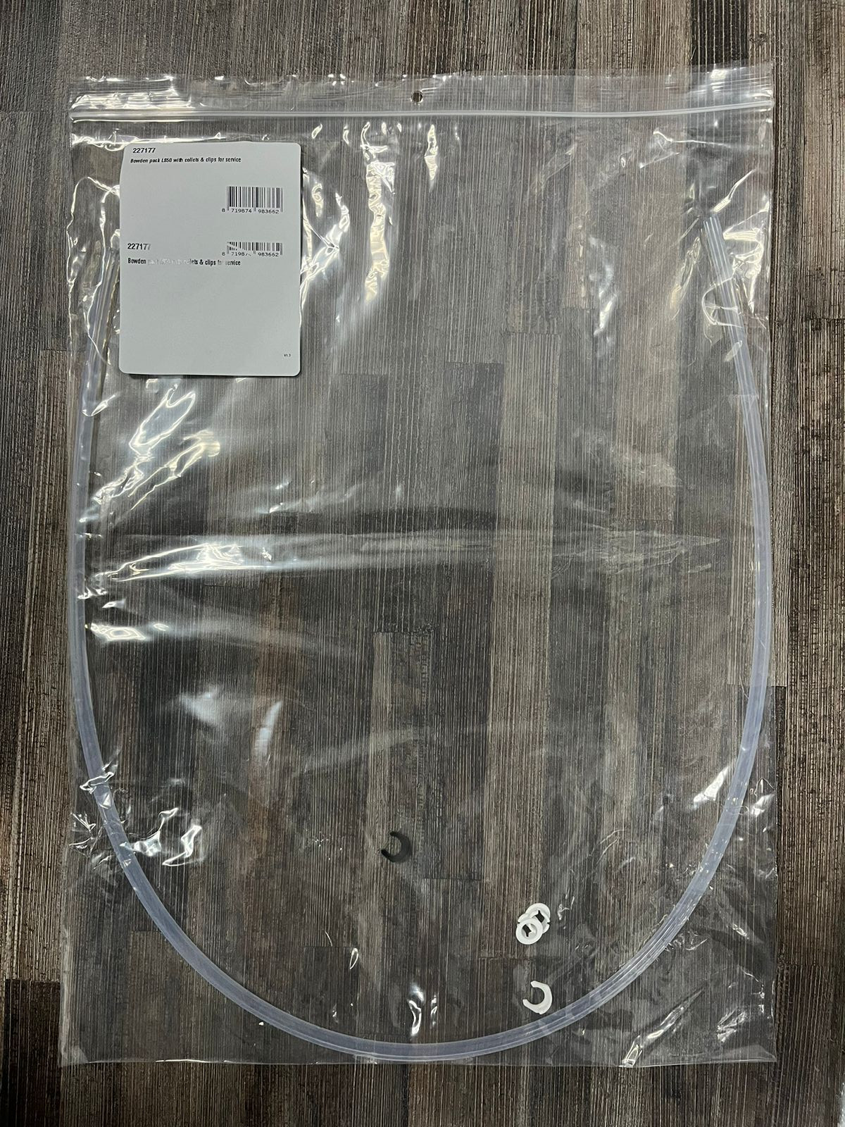 Ultimaker Bowden Pack L850 With Collets And Clips Ultimaker S5 S7