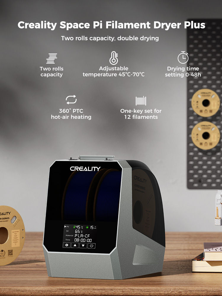 Thumbnail: Creality Space Pi Filament Dryer Plus