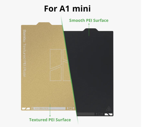 Bambu Lab - Bambu Smooth and Textured PEI Plate (A1 Mini