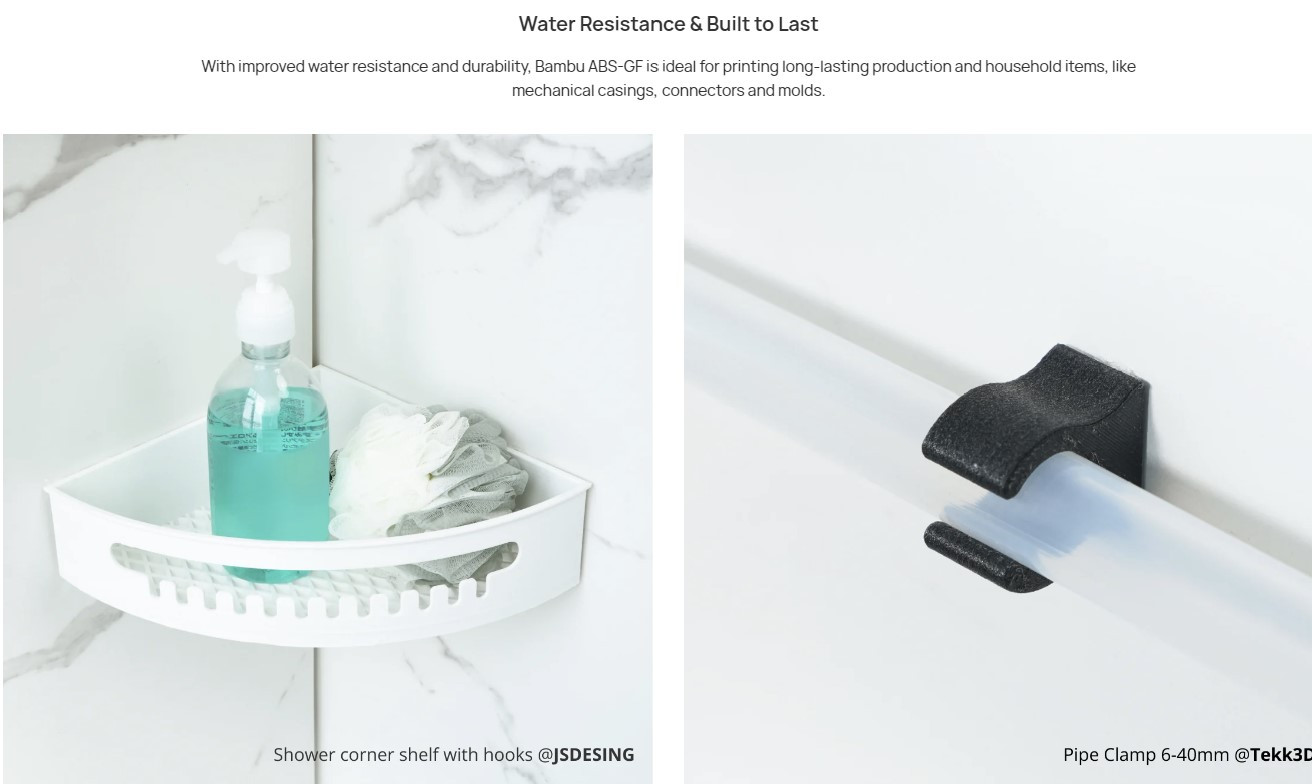 1.75mm Bambu Lab ABS-GF (1KG) (With Spool) - Image 3