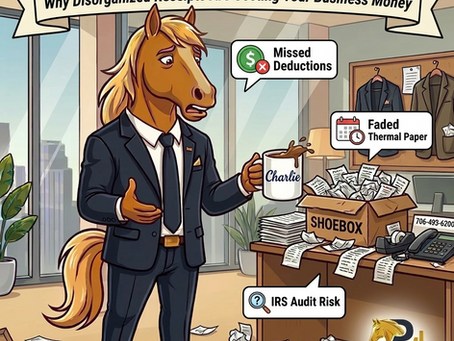 The Great Receipt Collection: Why Disorganized Receipts Are Costing Your Business Money