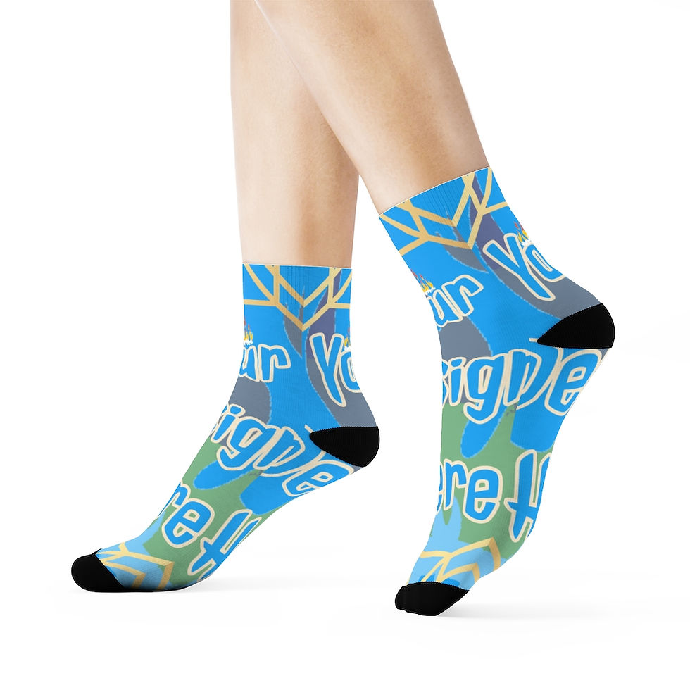 Thumbnail: Hium SOCKS i1124 [All-Over-Print]