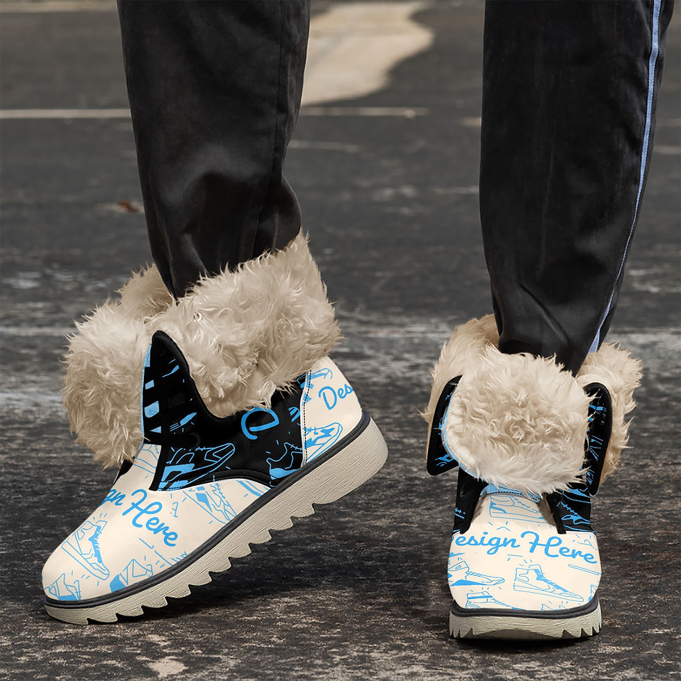 Thumbnail: HiUM Cotton-Pad BOOTS