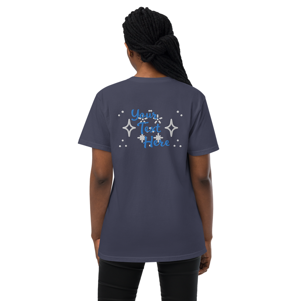 Thumbnail: Hium P_T-SHORT i1124 [Embroidery Garment-Dyed]