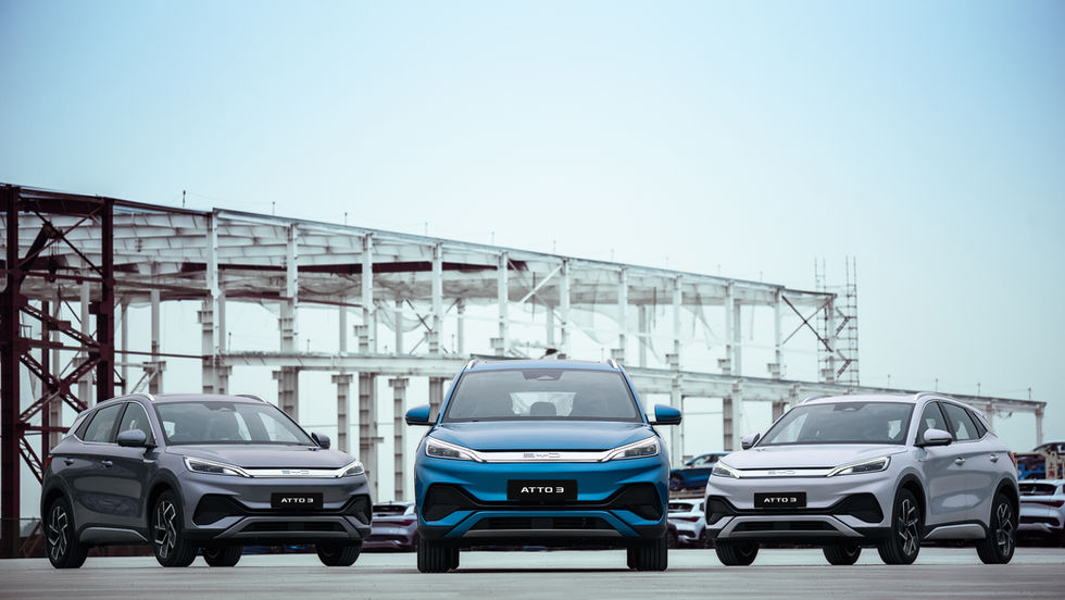 BYD Cars Singapore - ATTO 3 EV Launched on 8 July 2022