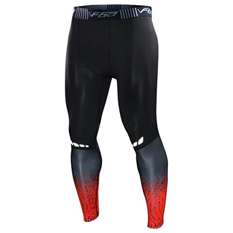 Thumbnail: Mens Compression Pants Quick Dry Fit Sportswear Running Tights Men Legging
