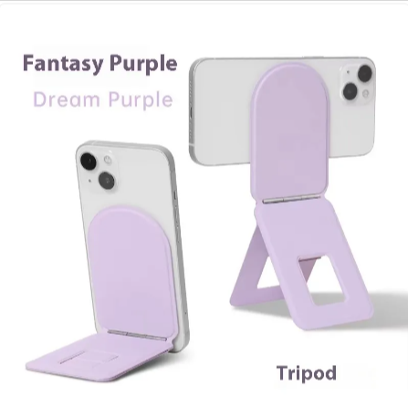 Thumbnail: Multifunctional Leather Selfie Phone Stand