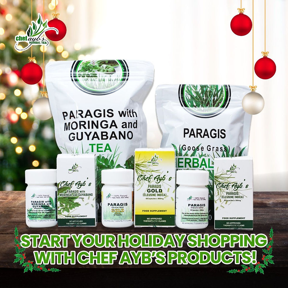 Thumbnail: Paragis Tea with Moringa and Guyabano 20 Tea Bags by Chef Aybs