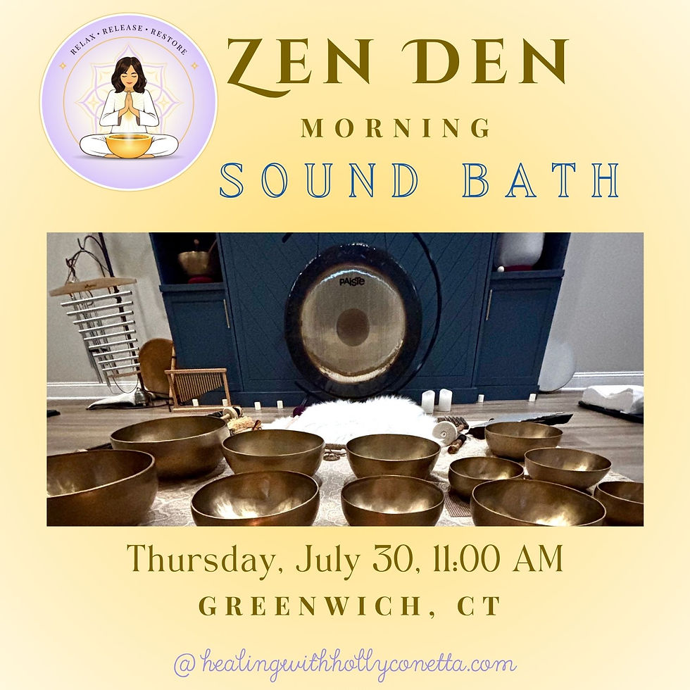 Mid- Summer Morning Sound Bath