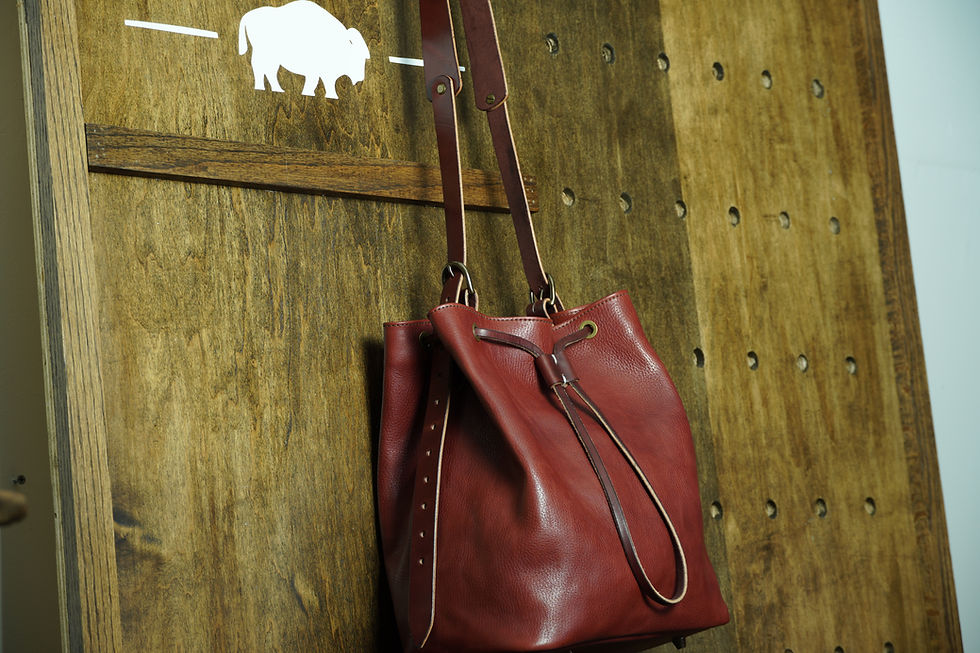 Thumbnail: The Mary Bell Bucket Bag (Standard Size)