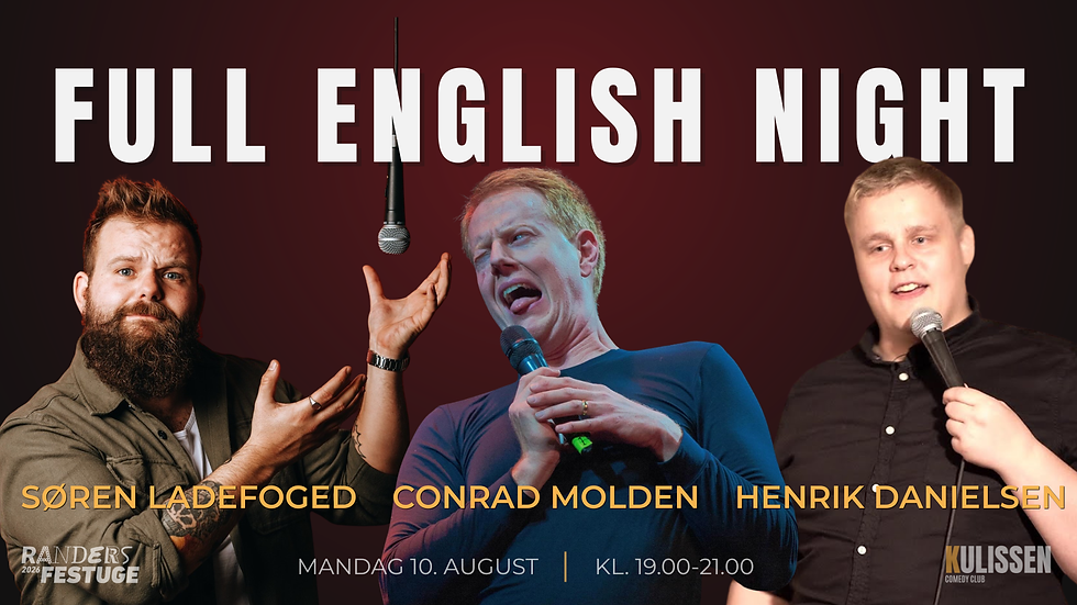 FULL ENGLISH COMEDY NIGHT