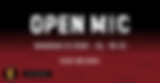 OPEN MIC🎤