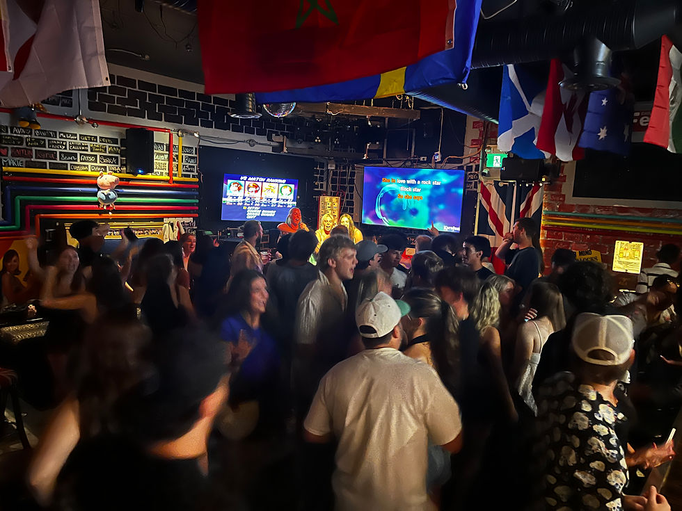 Service Industry Monday and karaoke party