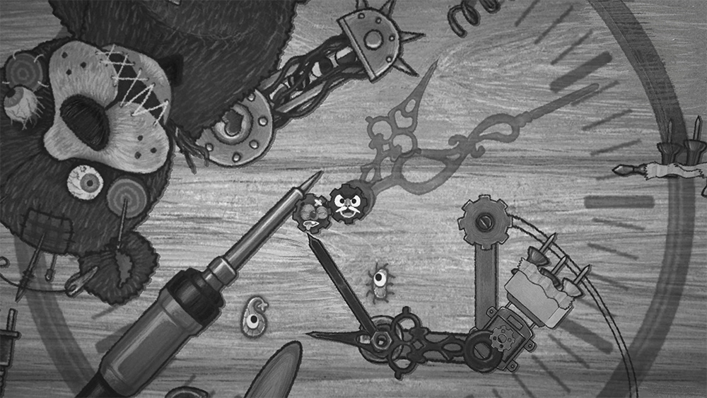 Mr. Clock mechanic — twisted environment