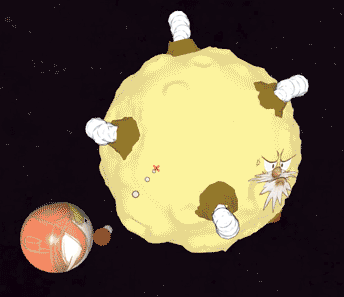 First prototype — claymation-style render