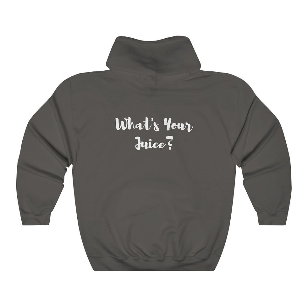 Thumbnail: Team "What's Your Juice?" Unisex Heavy Blend™ Hooded Sweatshirt. (Multicolor)
