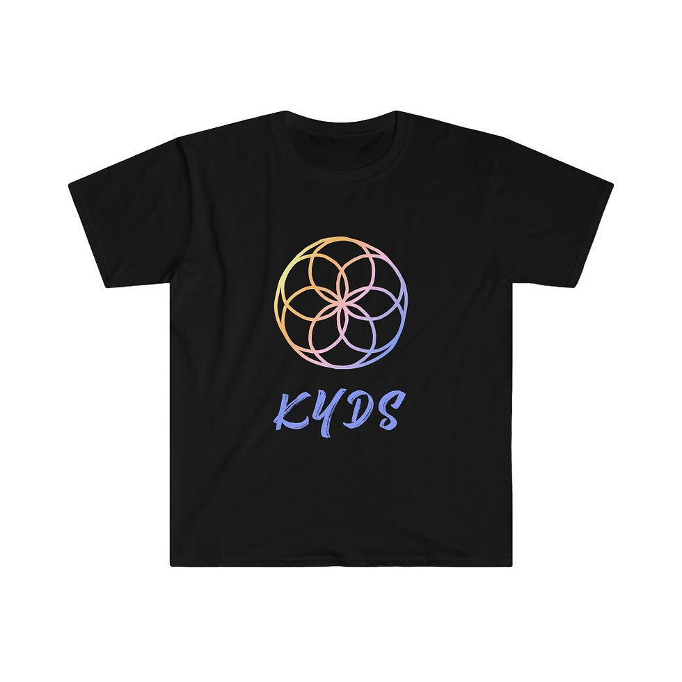 Miniatura: Camiseta unisex de estilo suave con el logotipo del equipo KYDS