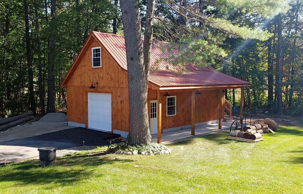 Woodturning workshop exterior