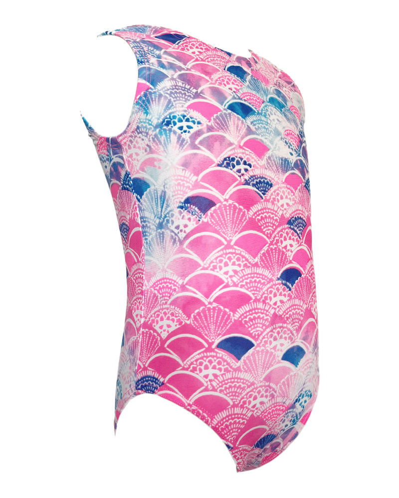 Morgana - Pink & Blue Scallops