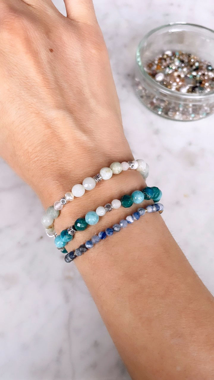 Miniature : AEYA - Bracelet pierres naturelles - Femme