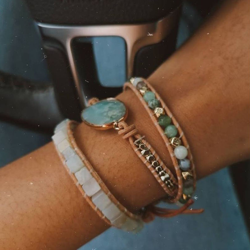 Thumbnail: AQUA - Bracelet Wrap