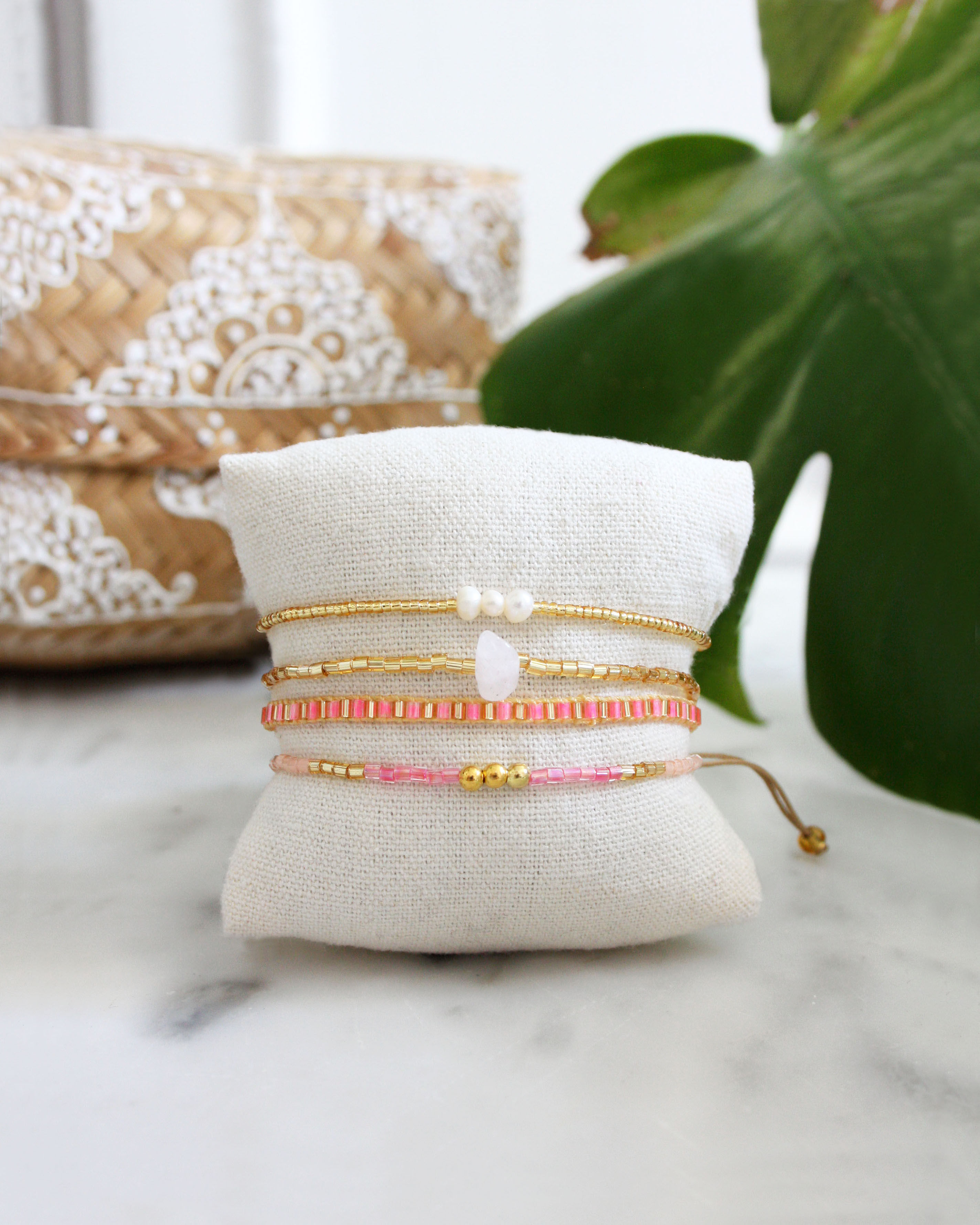 AMOR - Ensemble de BRACELETS CHANCE