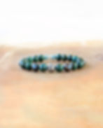 Bracelet PHOENIX Homme Wrap Vintage en pierres naturelles vue de face