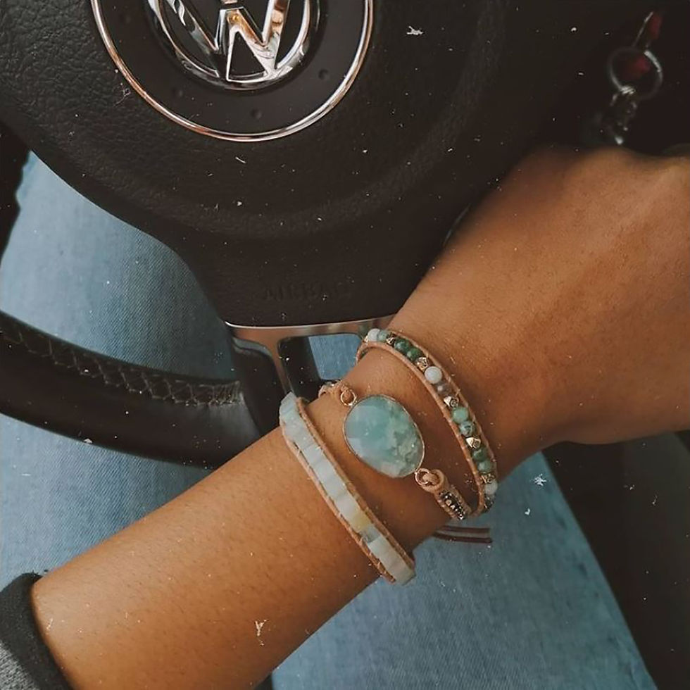 Thumbnail: AQUA - Bracelet Wrap