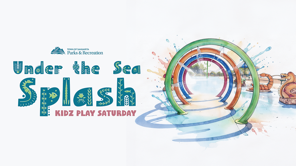Kidz Play Saturday: Under the Sea Splash